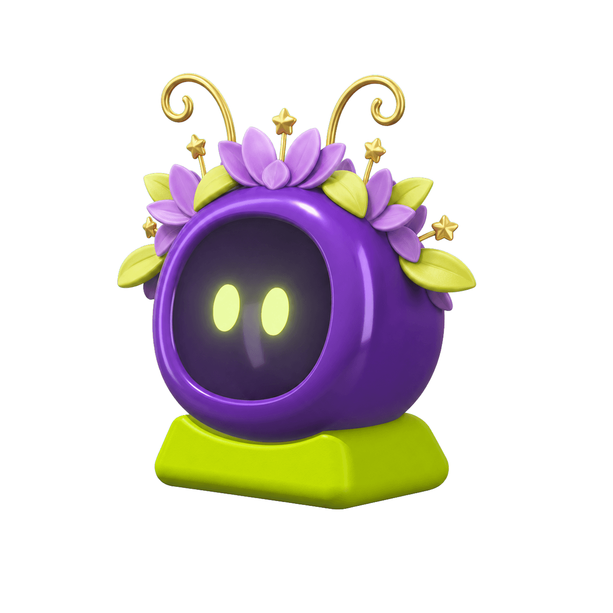 Gara wearing a starlight fairy flower crown