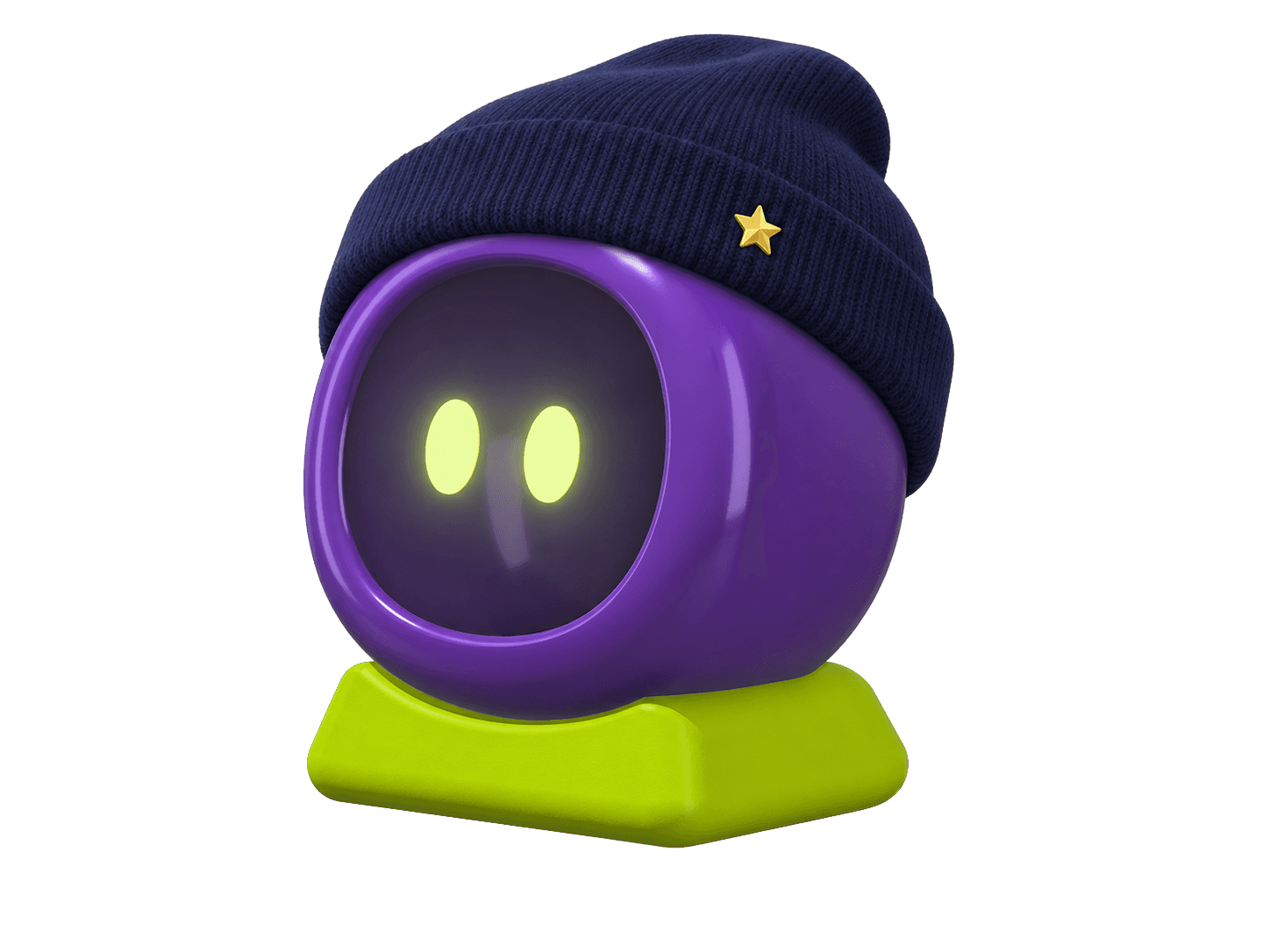 Concept visual placeholder: a low-light nighttime scene with a quiet Gara expression